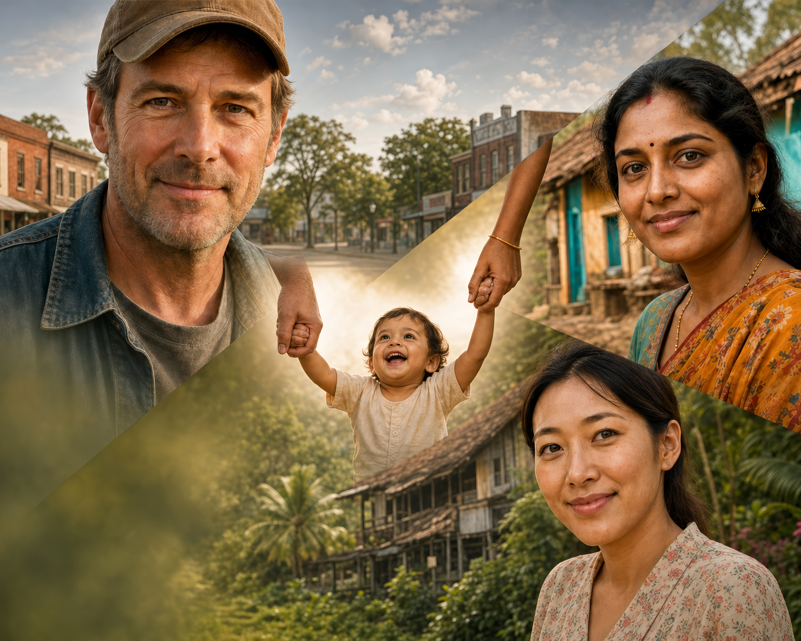 CoKindred international co-parent matchmaking collage